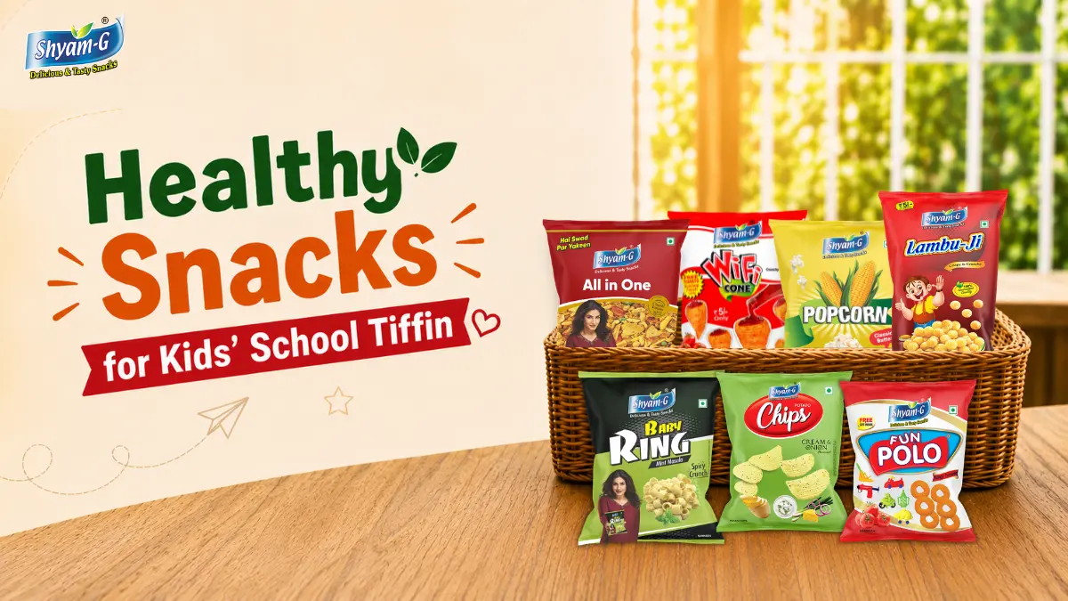 Healthy Snacks for Kids' School Tiffin