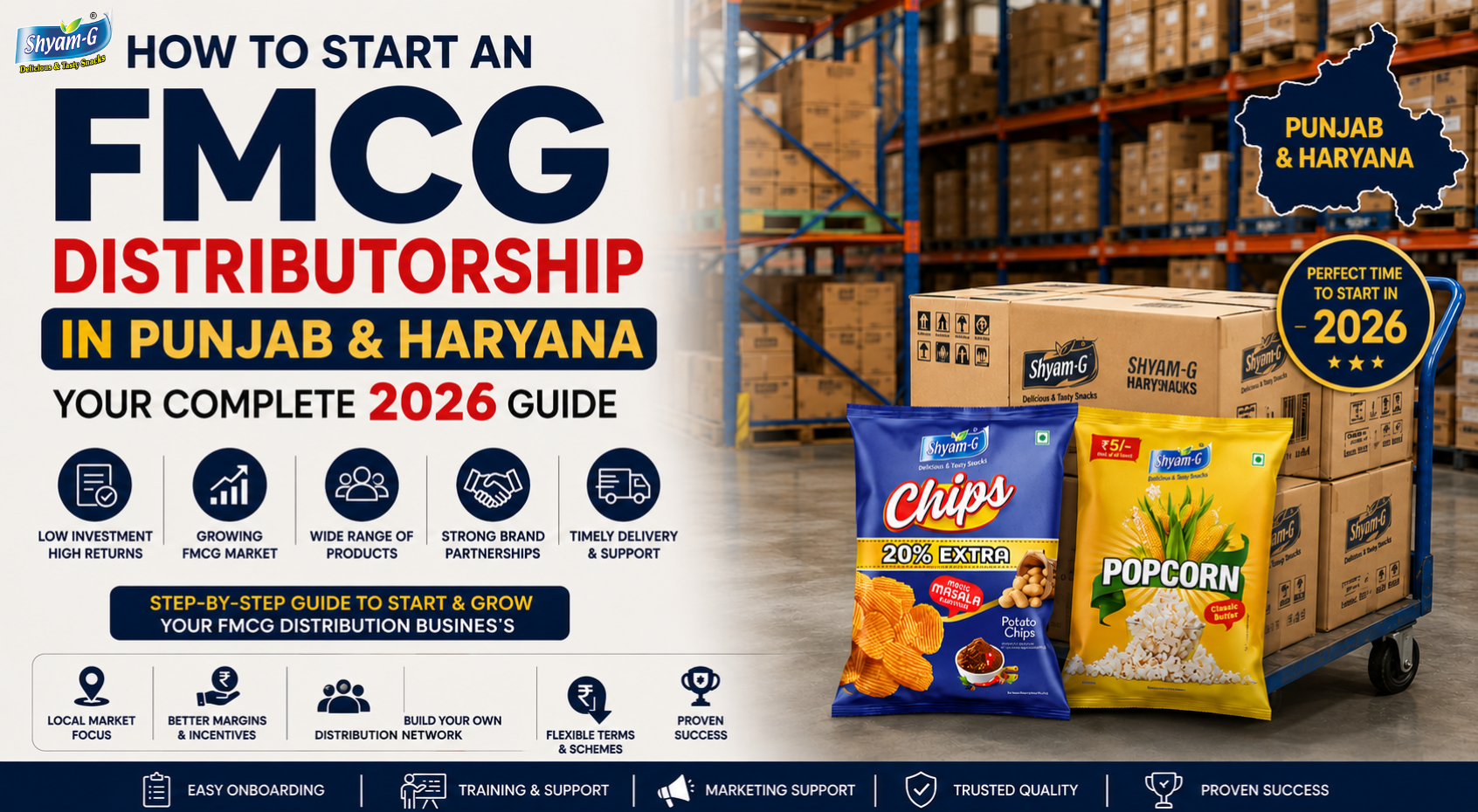 How to Start an FMCG Distributorship in Punjab and Haryana: Your Complete 2026 Guide