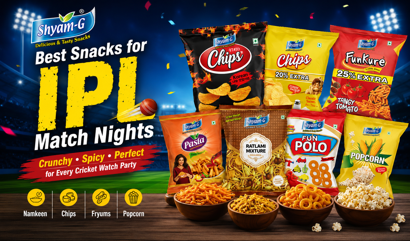 Best Snacks to Enjoy During IPL Match Nights