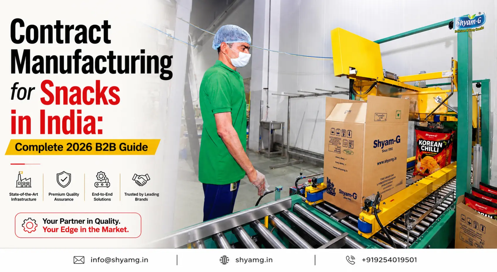 Contract Manufacturing for Snacks in India: Complete 2026 B2B Guide