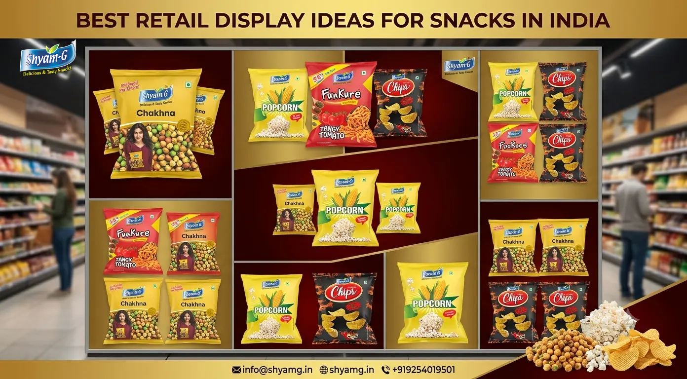 Best Retail Display Ideas for Snacks in India