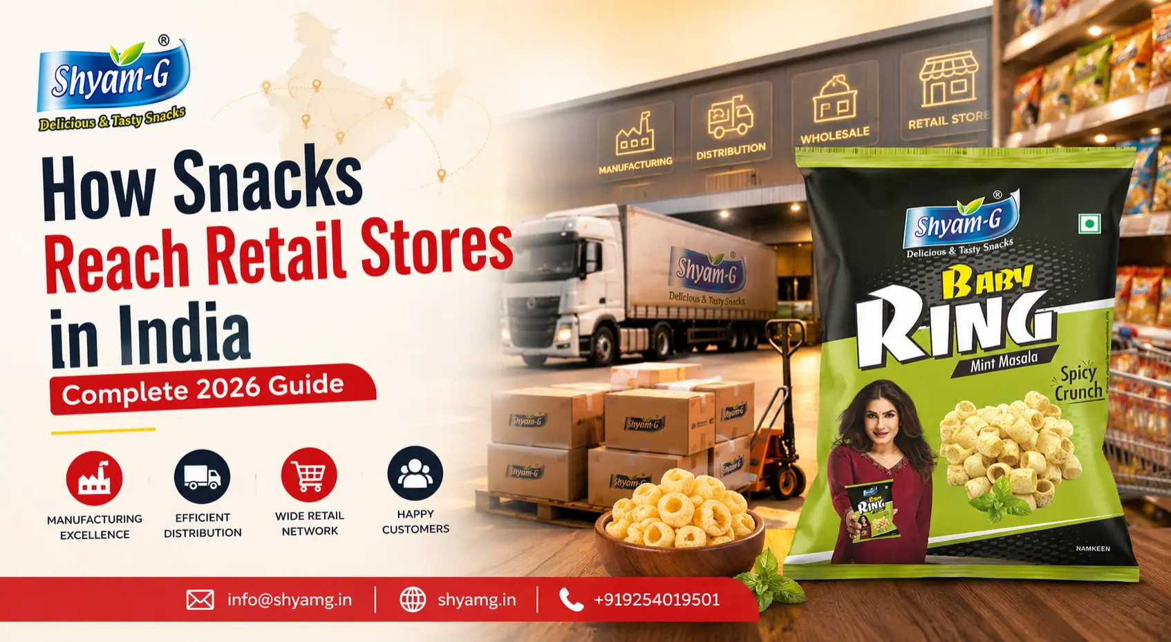 How Snacks Reach Retail Stores in India Complete 2026 Guide