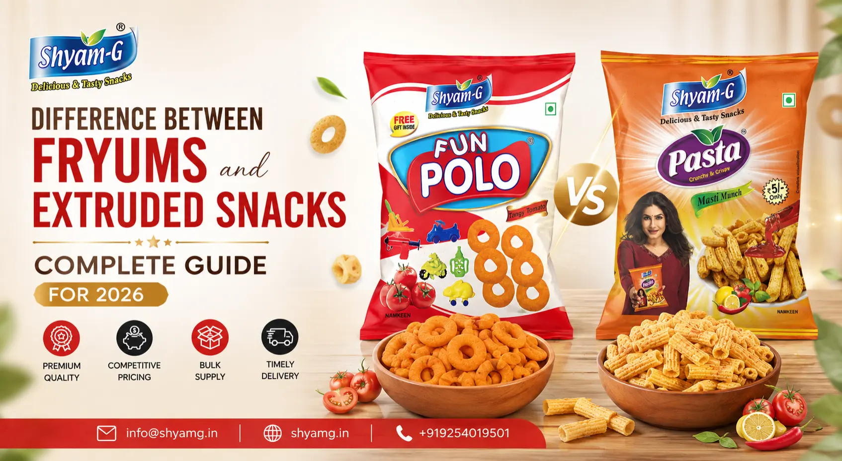 Difference Between Fryums and Extruded Snacks Complete Guide for 2026