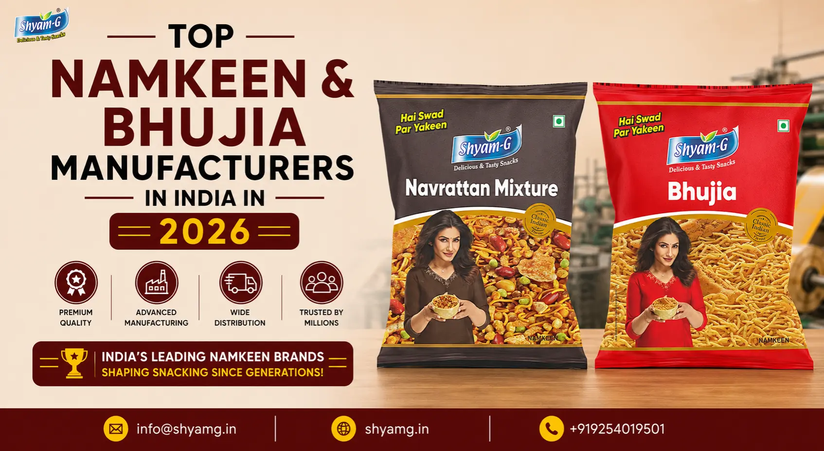 Top Namkeen and Bhujia Manufacturers in India in 2026