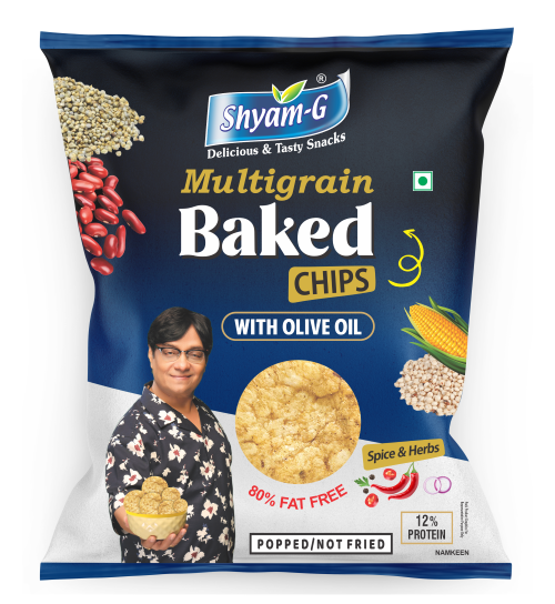 Baked Chips (Multigrain) — Shyam-G packaged snacks India