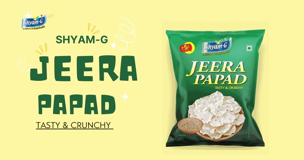 Jeera Papad: A Healthy and Tasty Snack for Any Time