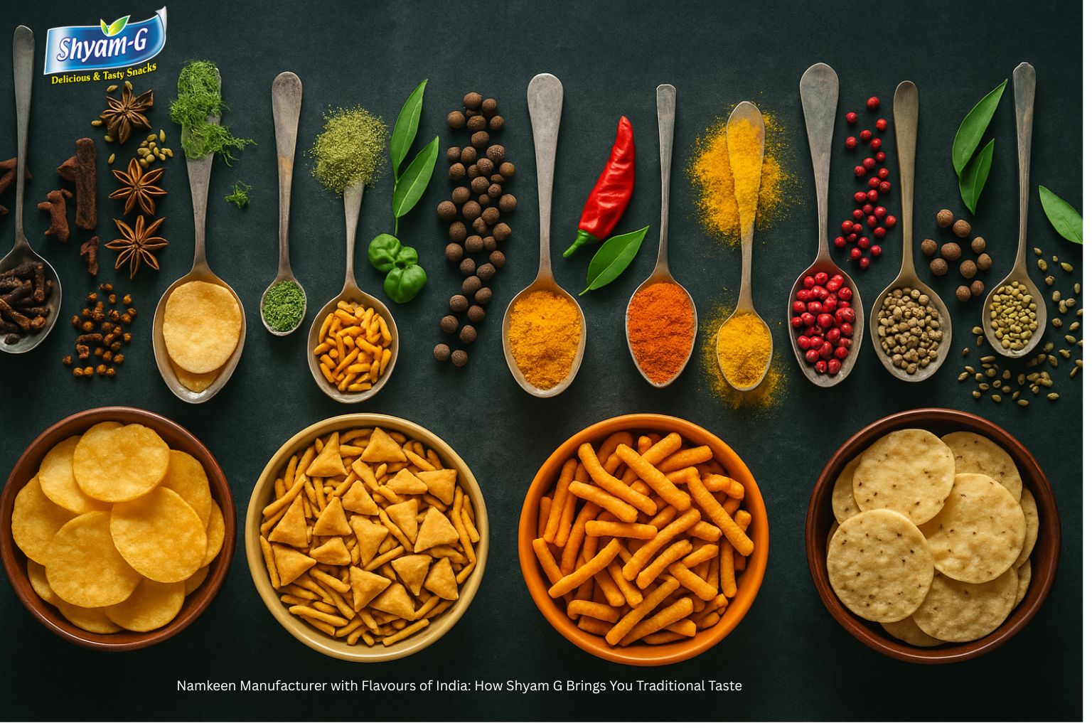 Namkeen Manufacturer with Flavours of India: How Shyam G Brings You Traditional Taste