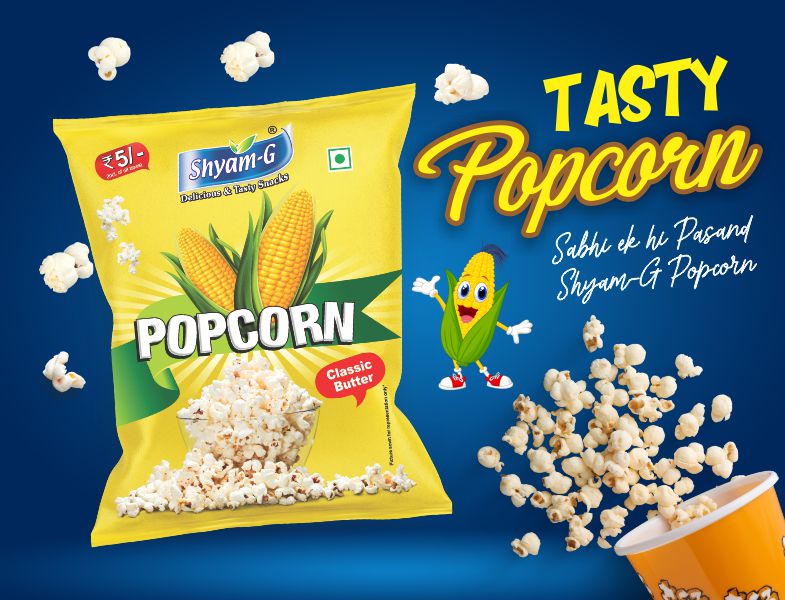 Shyam G Snacks : Your Best Popcorn Manufacturer in India
